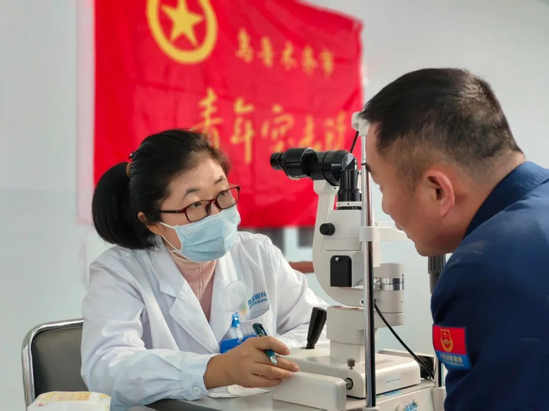 情暖消防隊，關(guān)愛藍朋友眼健康